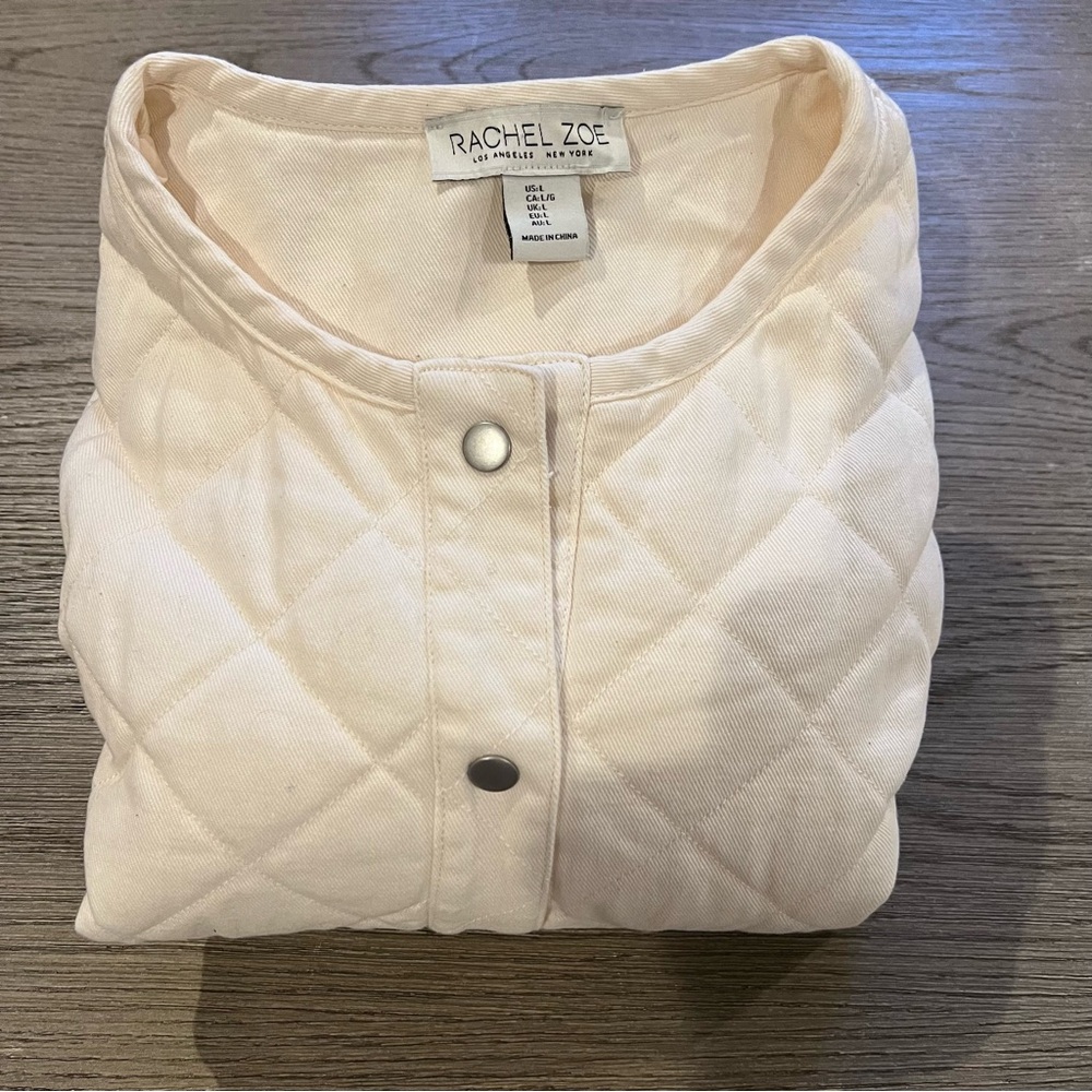 Rachel Zoe quilted barn coat